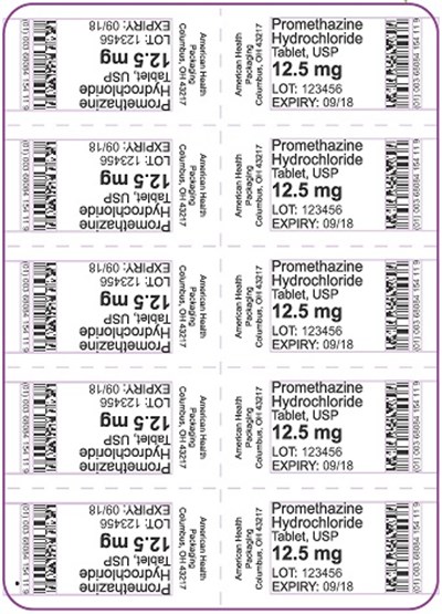 12.5 mg Promethazine HCl Tablet Blister